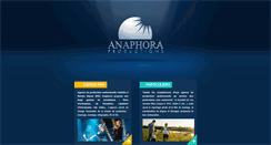 Desktop Screenshot of anaphora-productions.com