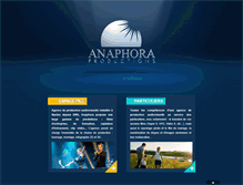 Tablet Screenshot of anaphora-productions.com